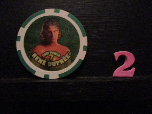 Rene Dupree - Chip Power 7 Original Wrestling Chipz (2)