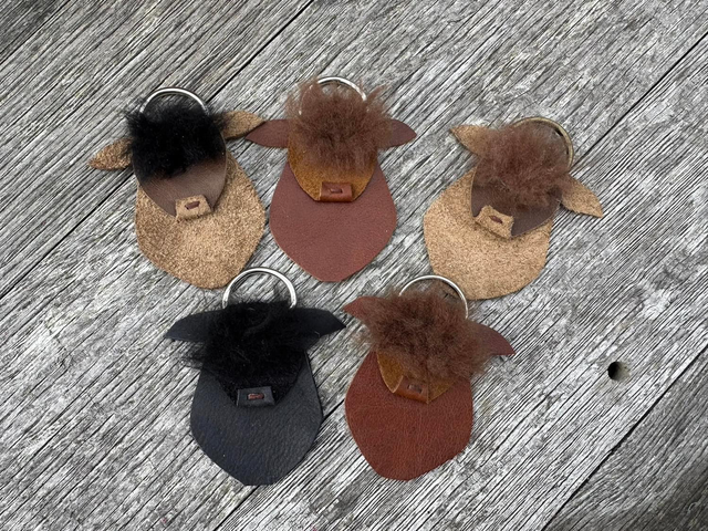 Highland Cow Keyrings