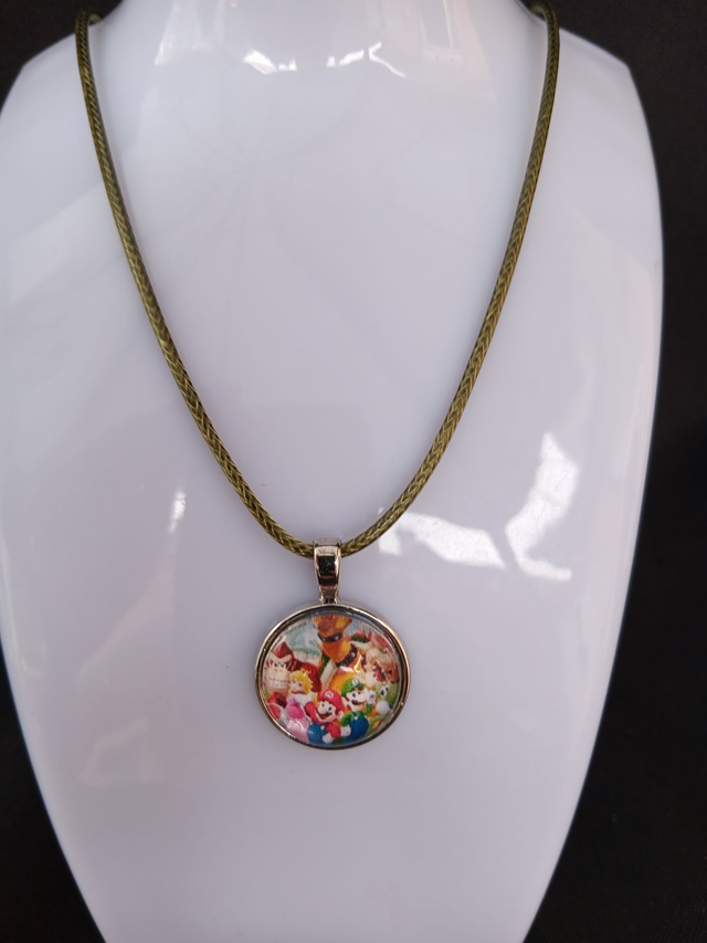 Collier Héros Préférés avec Cordon, Minnie, Mario, Spiderman et Plus !