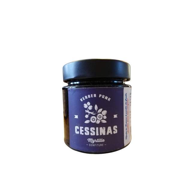 Confiture de myrtilles