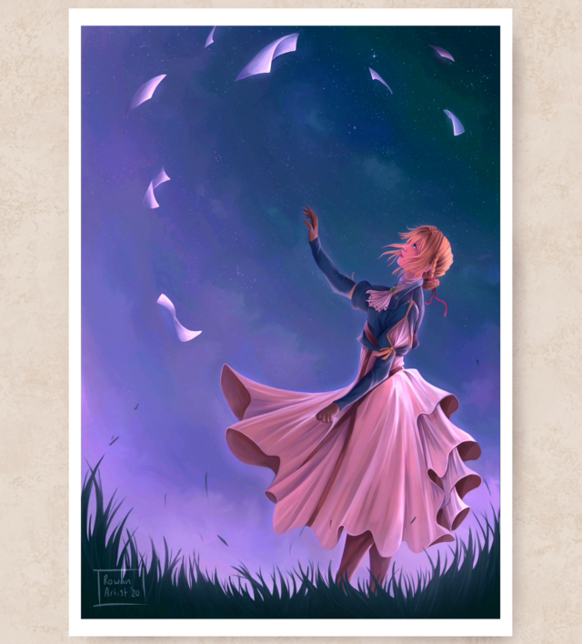 Violet Evergarden - Violet Print-P76