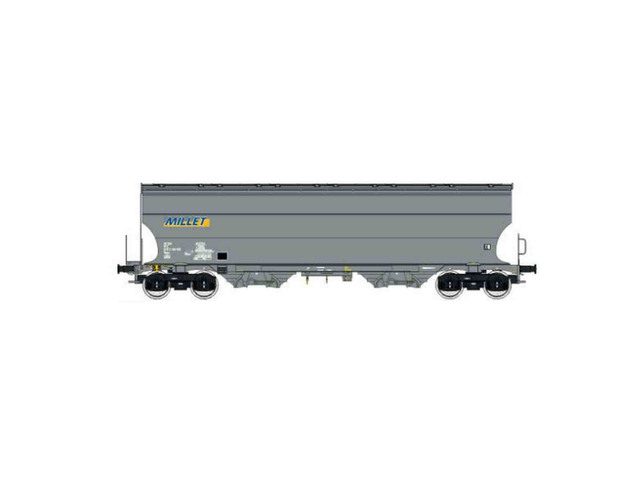 wagon céréalier Millet LSM 30594 H0