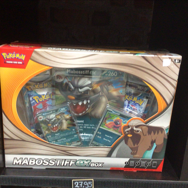 Pokemon Mabosstiff Ex Box POK858697