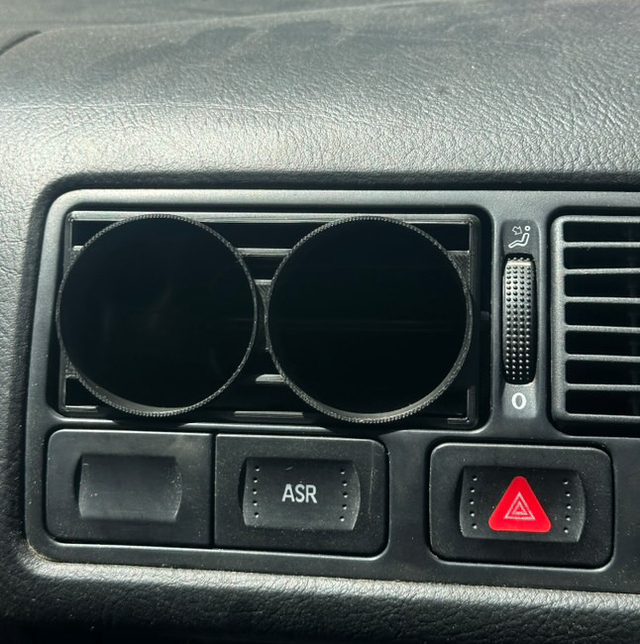 VW mk4 Dual 52mm Gauge Vent