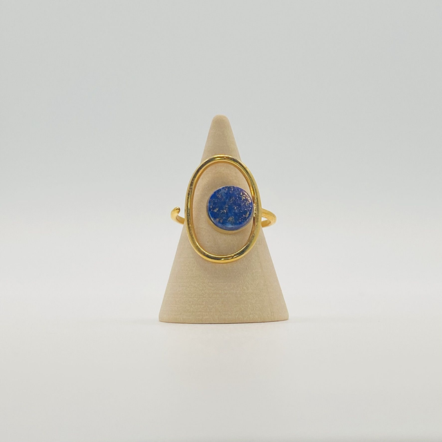 Bague Pia - lapis lazuli
