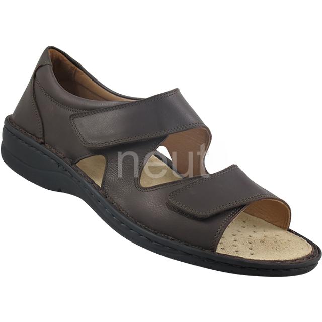 Chaussure orthopédique Vadim Marron 42 – volume variable et maintien pied sensible - Fin de collection 