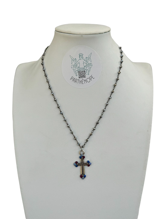 Croce - collana corta