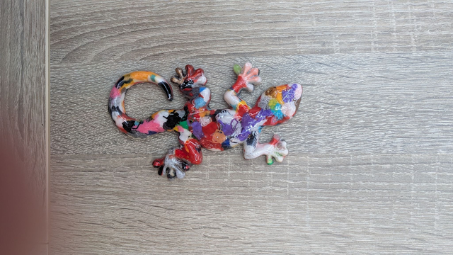 Lézard Déco recyclé brillant 