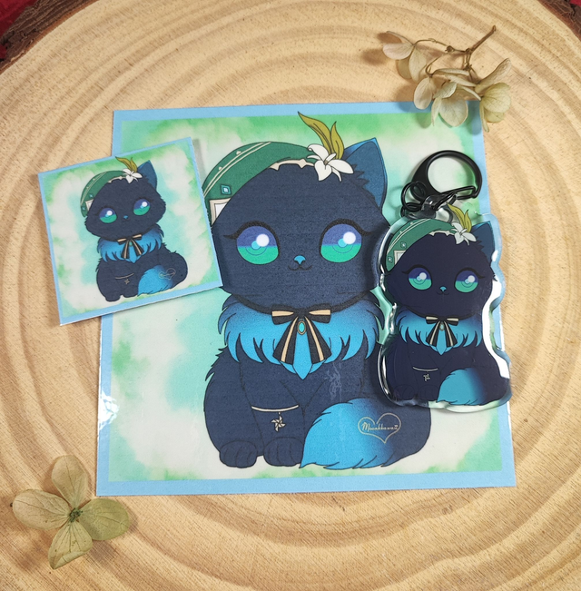 Box Genshin Cats - Venti