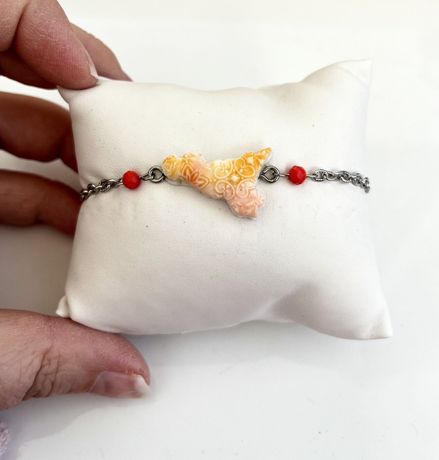 Bracciale Sicilia con Maioliche in rilievo 