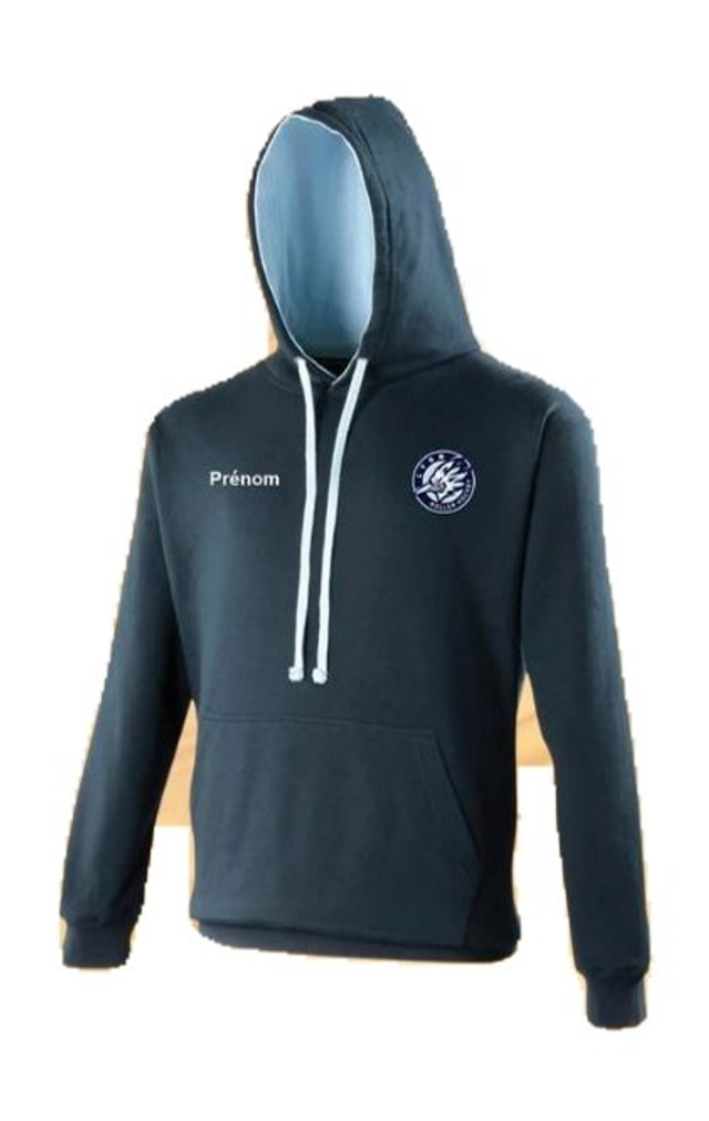 Sweat à capuche Bleu