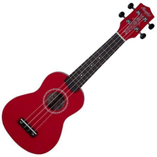 Ukulele Honu Memphis Vermelho Cód 272