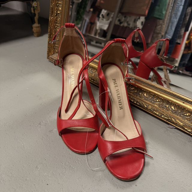 Paul Warmer | Leather heels | Size 36,5