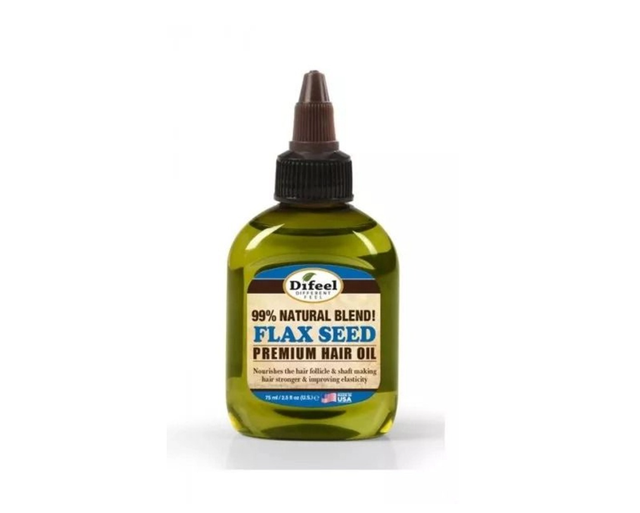 DIFEEL: PREMIUM HAIR OIL - FLAX SEED OIL 75ML