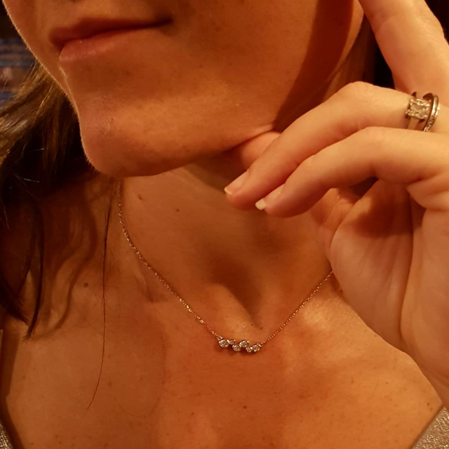 Cubic Zirconia Sparkle Necklace