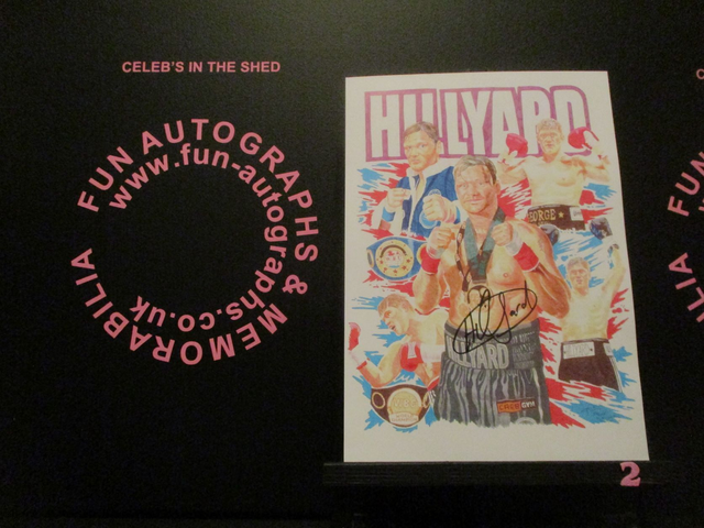 George Hillyard Limited Edition Signed A4 Portrait Drawing Print (2)