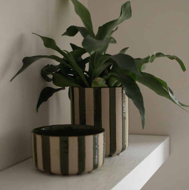 Line Bowl und Pot Grün 