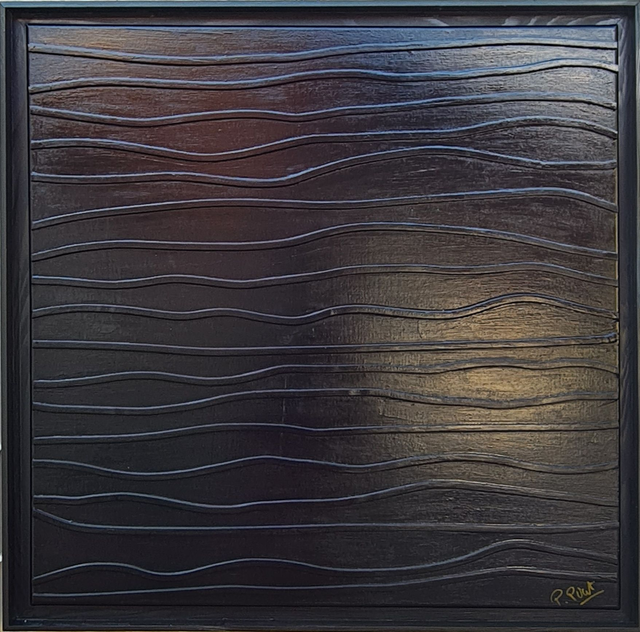 Rêve noir 18 &quot;vagues&quot; (80x80)