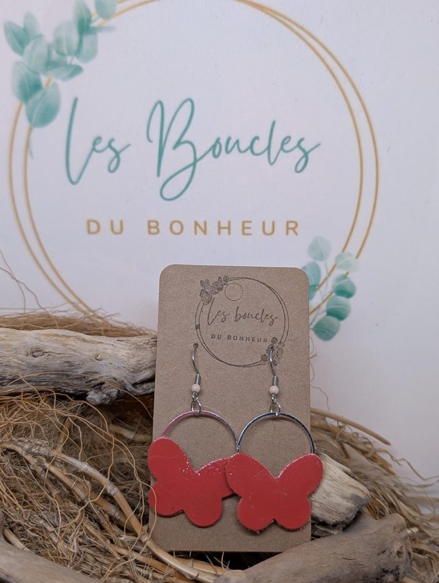 Les Créoles butterfly lcb005