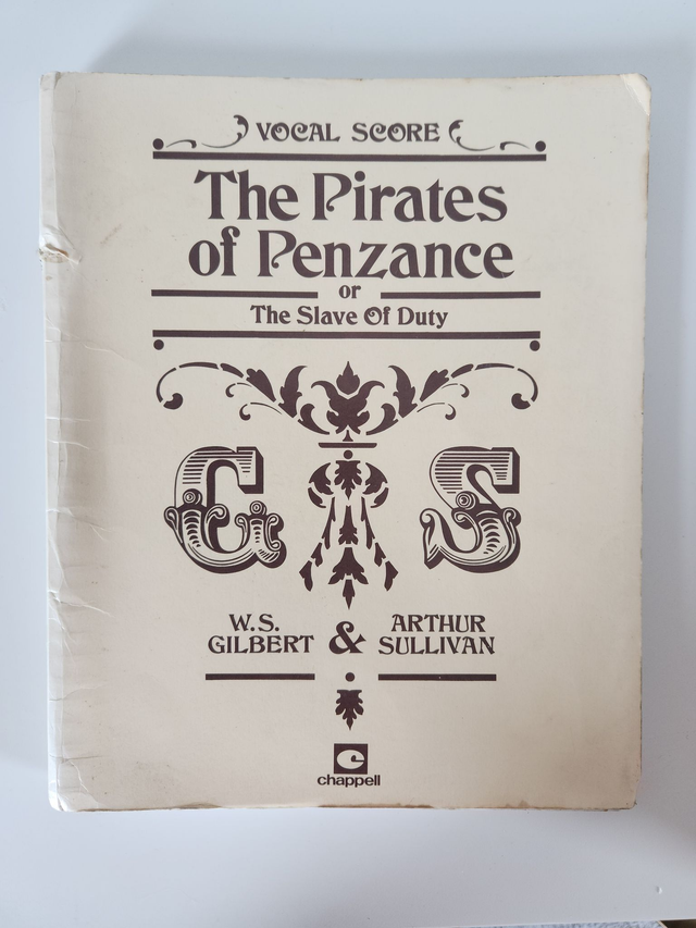 The Pirates of Penzance Vocal Score