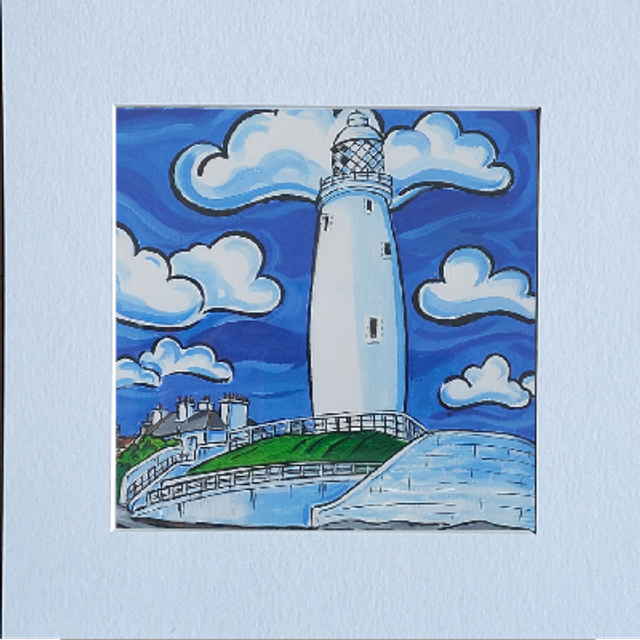 St Mary's Lighthouse Print