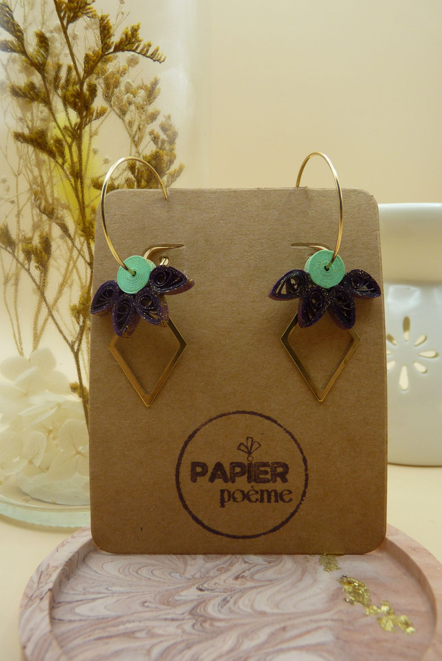 Modèle Apache - Prune et vert