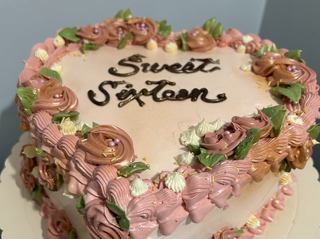 Heart shaped custom Cakes