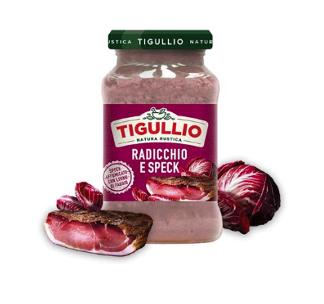 Tigullio - Radicchio és speck sonka pesto 190g