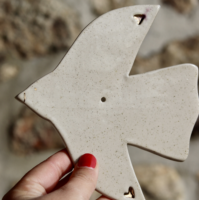 Oiseau - Défaut pose d’or (voir photo)