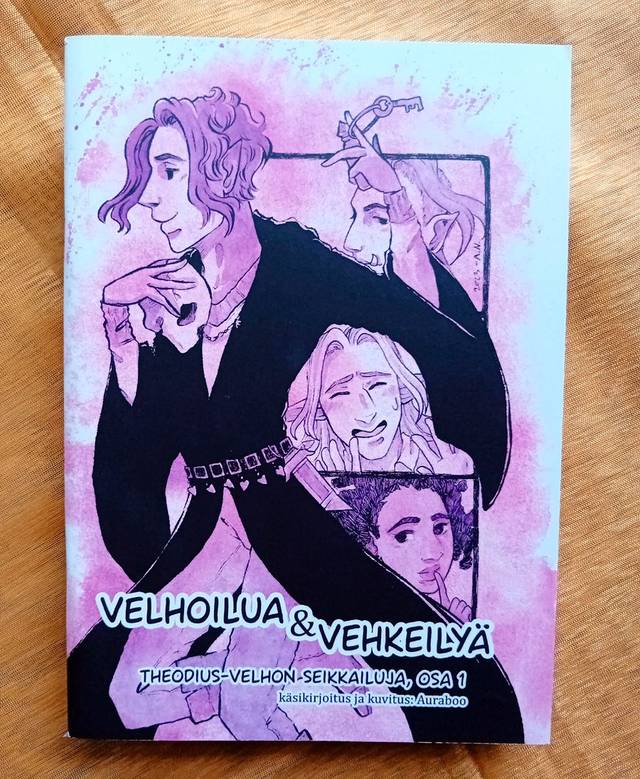 Velhoilua ja vehkeilyä -sarjakuva