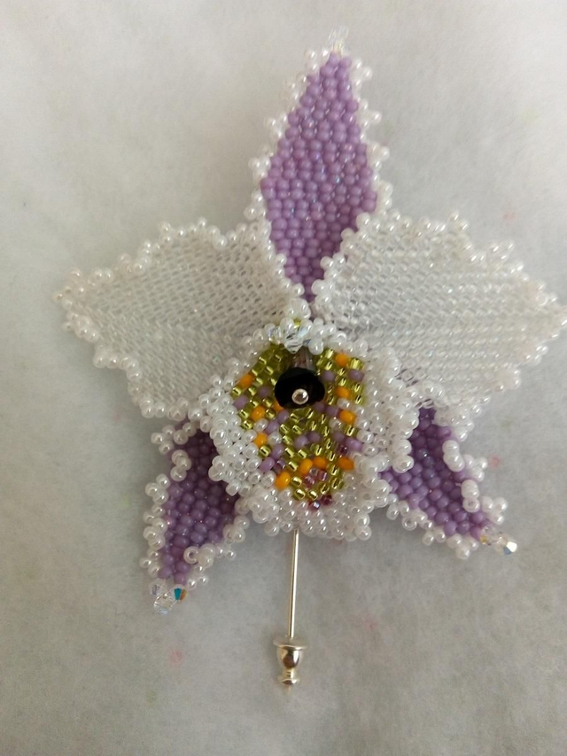 BROCHE Orchidée