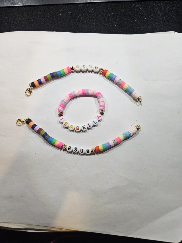 Personalised Bracelets - GSUB Bracelets