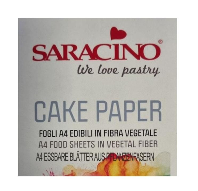 Cake Paper 5 Leaves white TESTSET