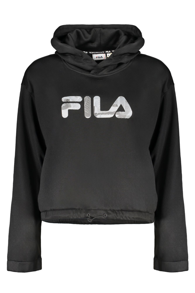 FILA FELPA SENZA ZIP DONNA NERO