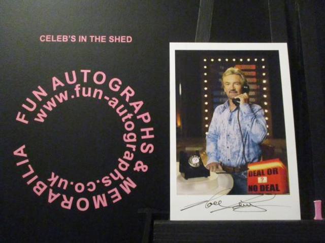 Noel Edmonds Authentic Autographed Deal Or No Deal 6x4 Photograph (1)