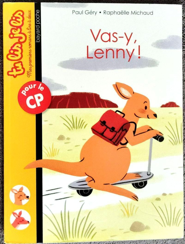 Vas-y Lenny ! (Mes premiers romans à lire à deux)