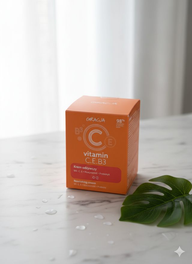 Crème nourrissante vitamine C.E.B3 (Gracja)