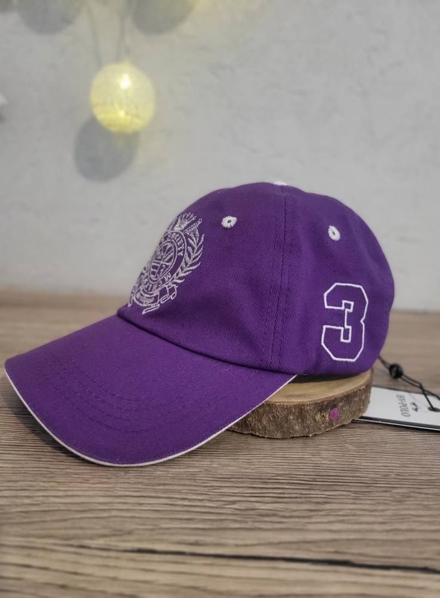 Casquette HV Polo violette – Neuve