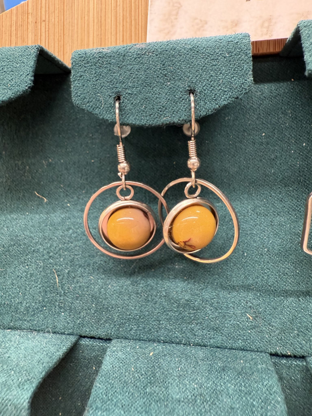 Boucles d'oreilles Cabochon