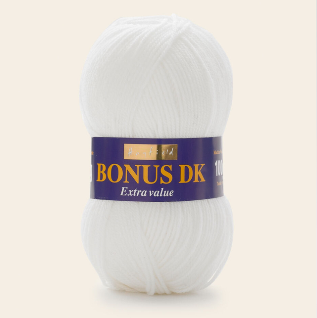 Hayfield Bonus DK White