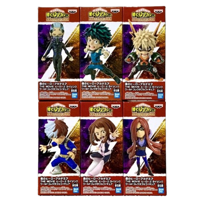 My Hero Academia: WCF Heroes Rising Figures
