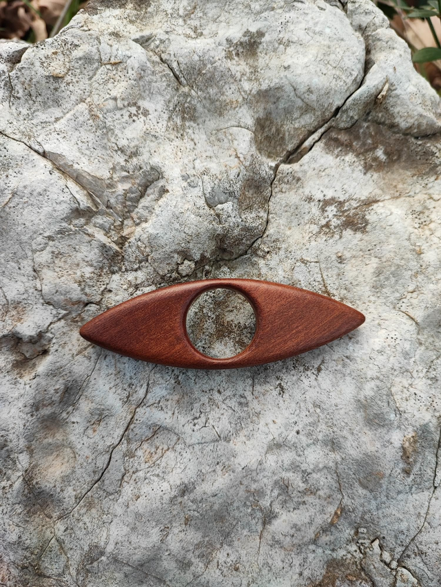Bague de Lecture en Bois d'Acajou Sapelli (femme)