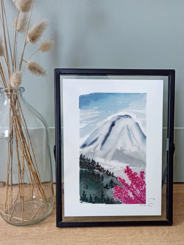 Mont Fuji au printemps