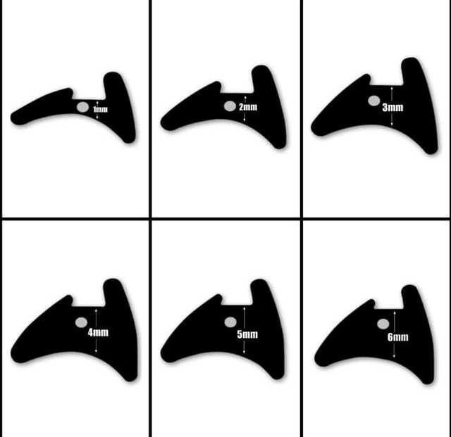 Glazing Wedge Gasket Meter