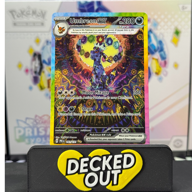 Pokémon TCG - Umbreon EX Special Illustration Rare - 161/131 - Prismatic Evolutions - English