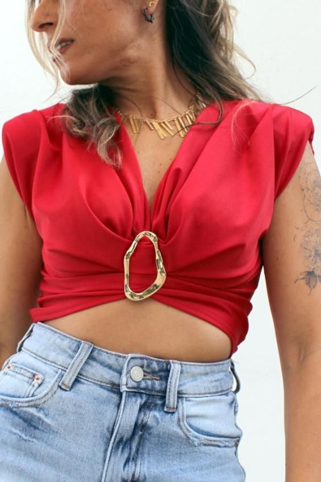 Top Anais Rojo