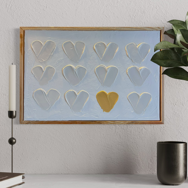 Power of Love -art minimaliste &amp; texture