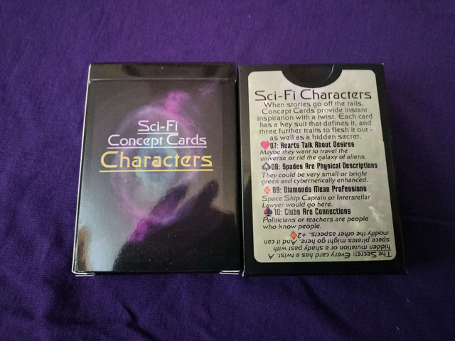 Characters (Sci-Fi Concept Cards)