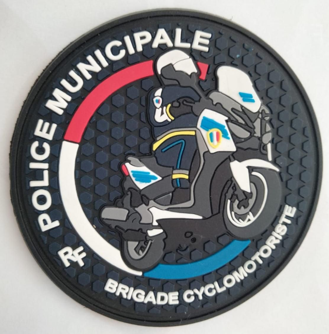 Patch pvc Brigade Cyclomotoriste 