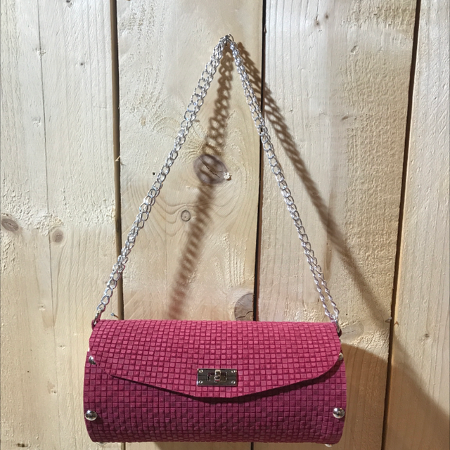 « TOKYO » Framboise imprimé Damier